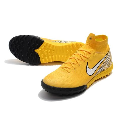 fodboldstøvler Nike Mercurial SuperflyX 6 Elite TF - Neymar Gul Vit_6.jpg